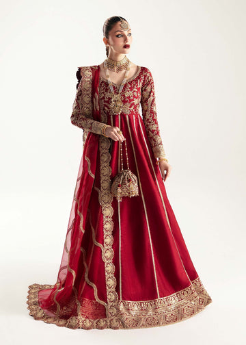 Ayzal - Long Anarkali Bridal Dress By Kanwal Malik