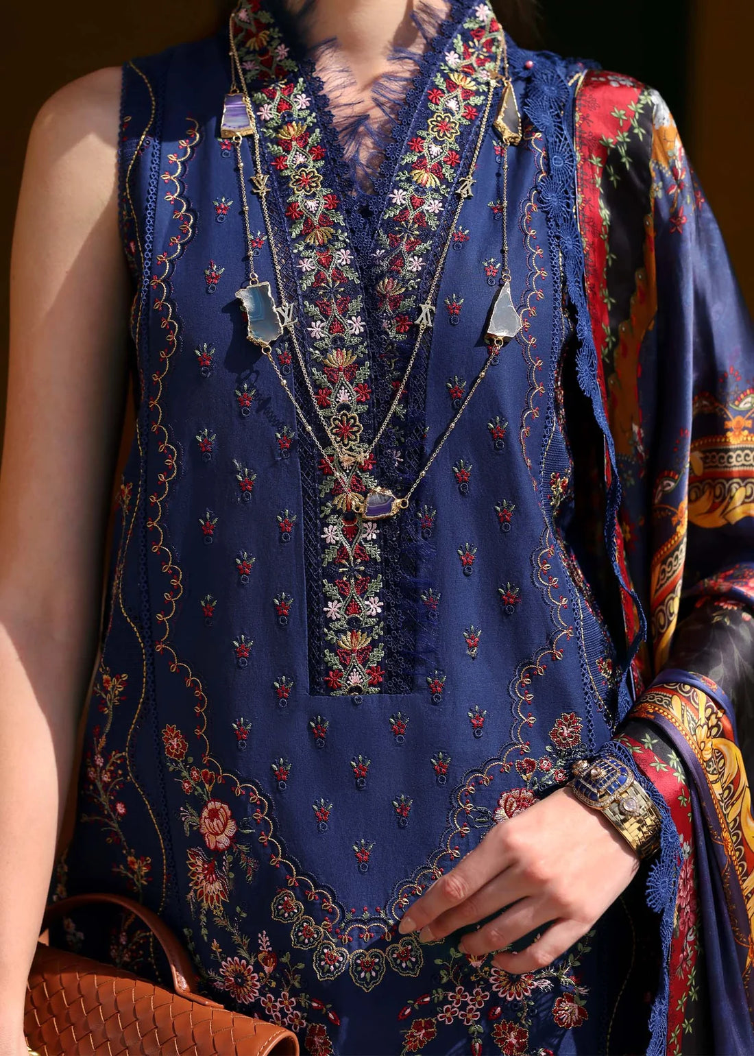 Azure- Elysia Luxury Lawn’25 Ensemble By- Kanwal Malik