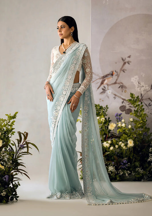 Azure - Beautiful Designer Saree By AIK