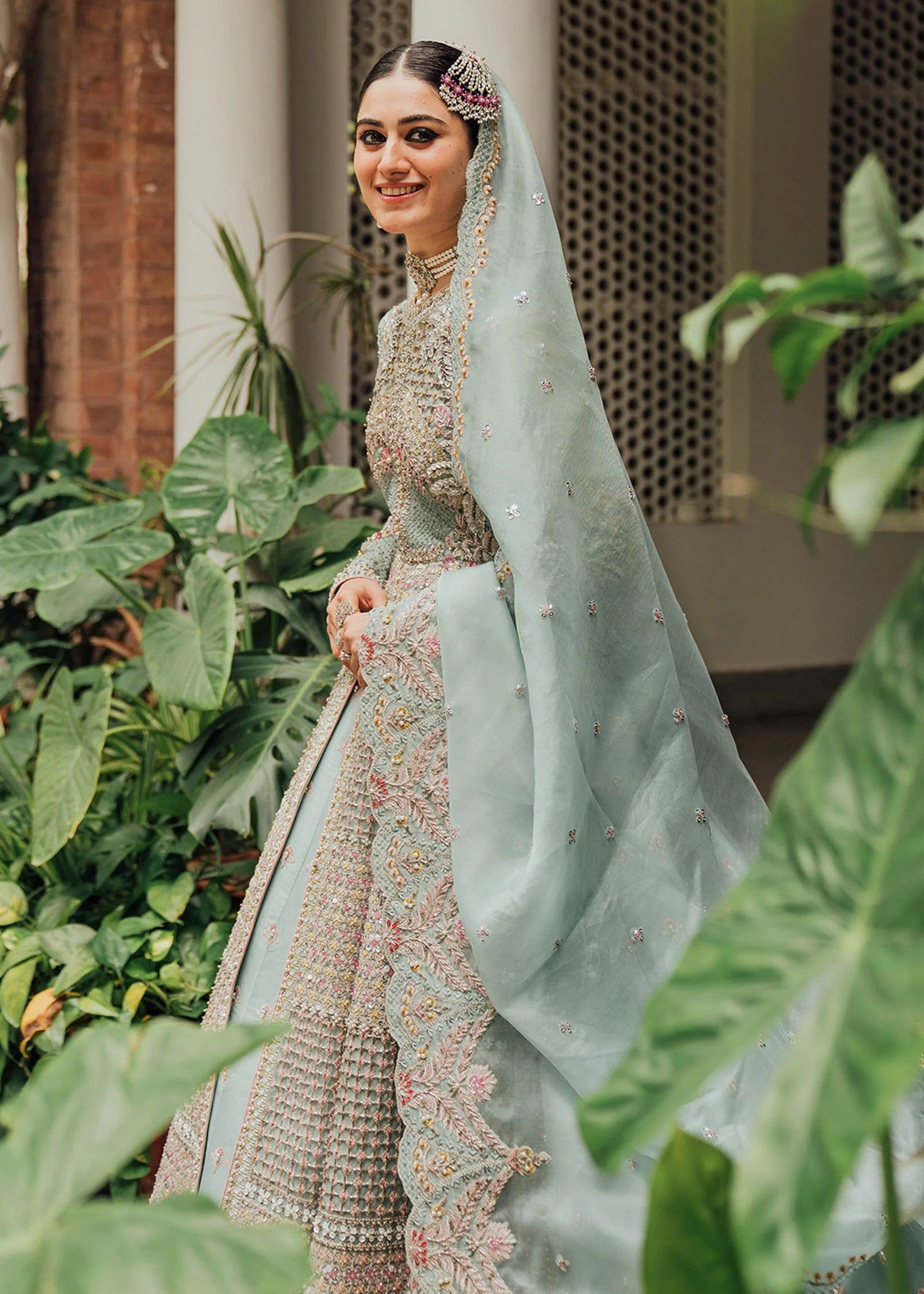 Azure Elegance Bridal Wear Gown