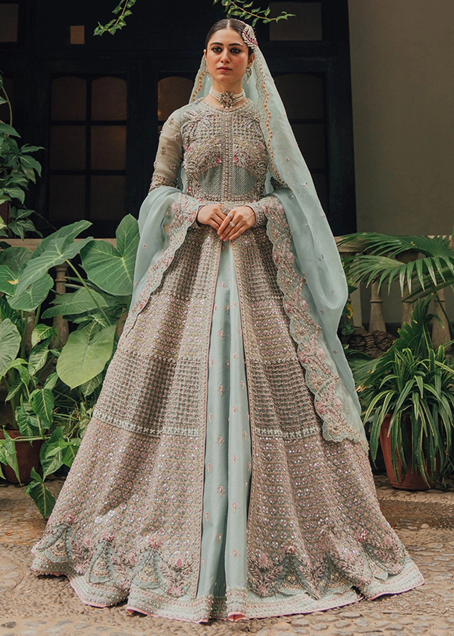 Azure Elegance Bridal Wear Gown