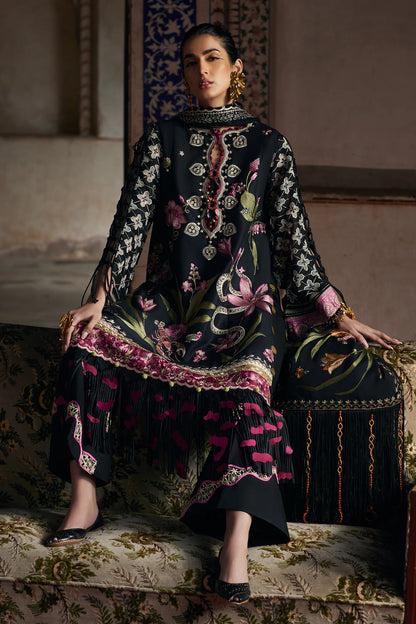 Azureh 04-A-  A Sublime Symphony in Twilight Lawn Outfit By- Elan