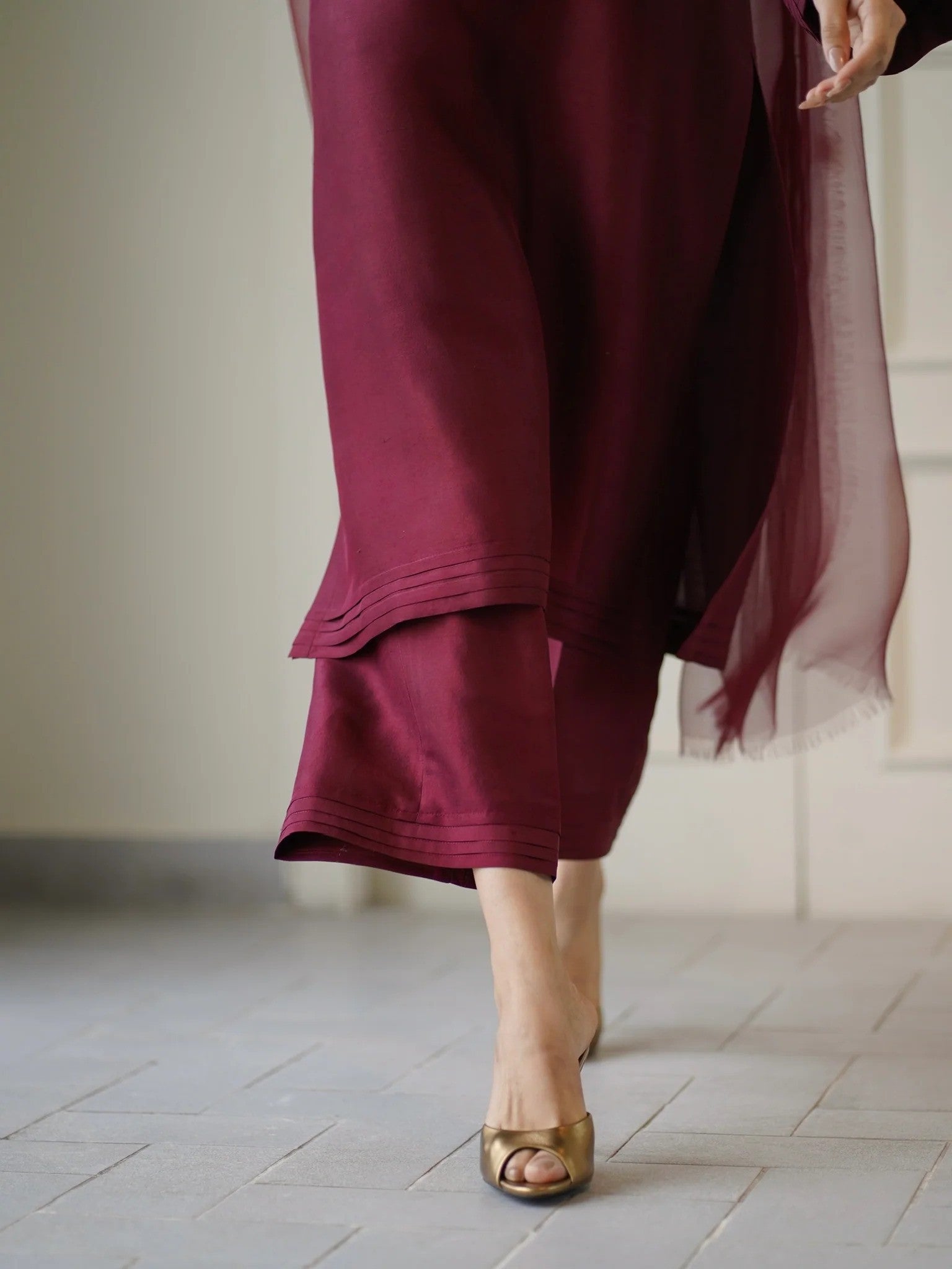 Berry - Beautiful Maroon Color Dress