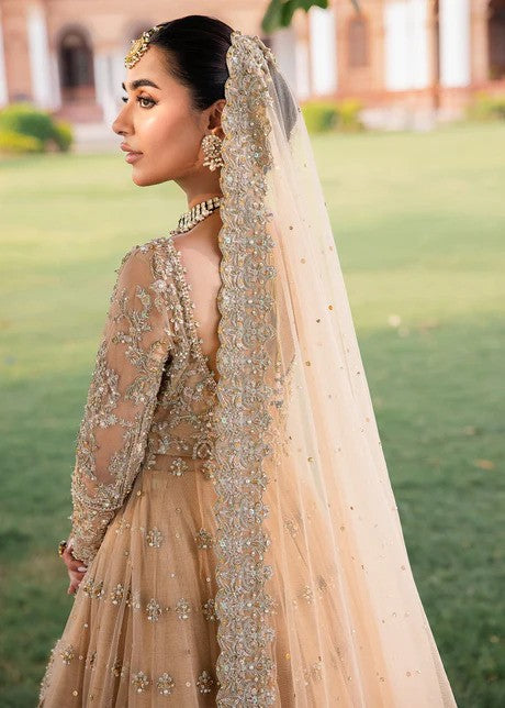 Blush  Ensemble - Beautiful Pishwas with Lehenga