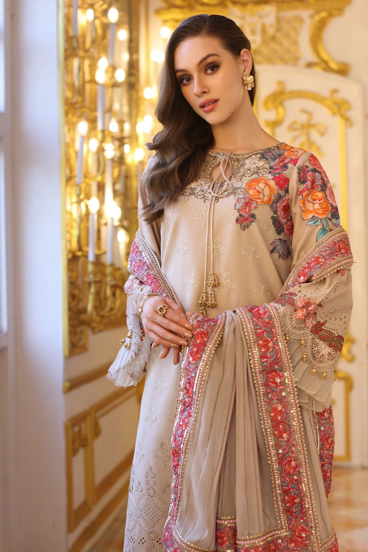 CT5-01 -Premium Chiffli Lawn Shalwar Kameez '25 By-Charizma