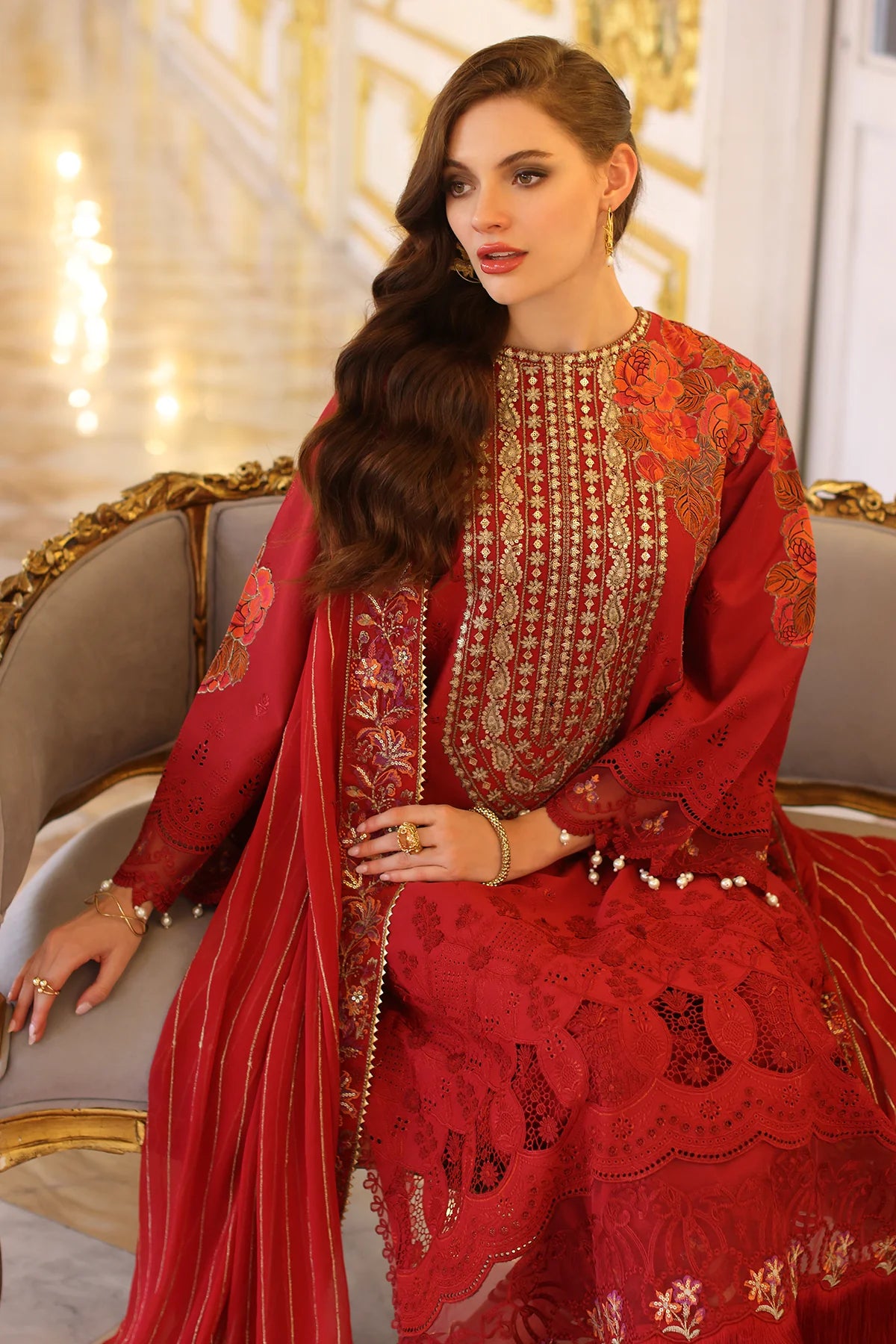 CT5-02 -Premium Chiffli Lawn Shalwar Kameez '25 By-Charizma