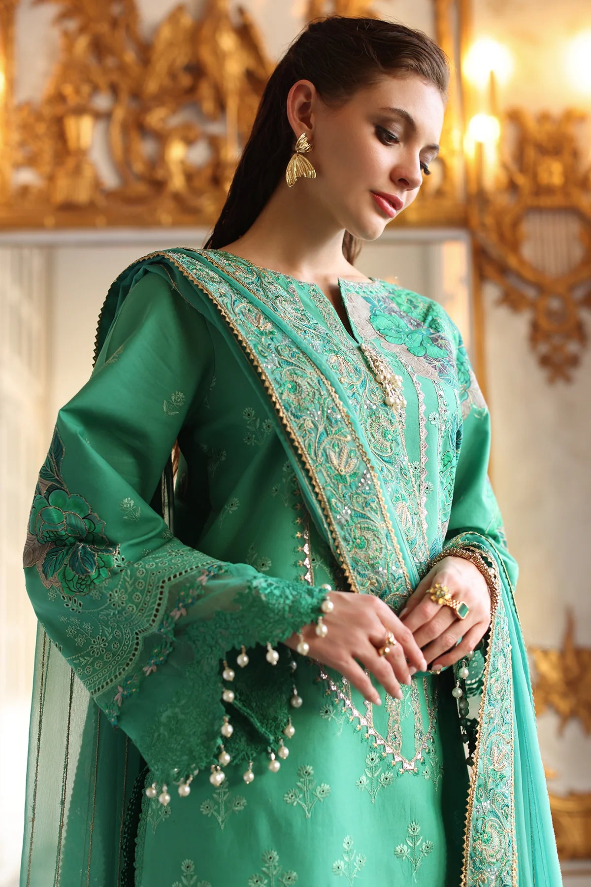 CT5-03 -Premium Chiffli Lawn Shalwar Kameez '25 By-Charizma