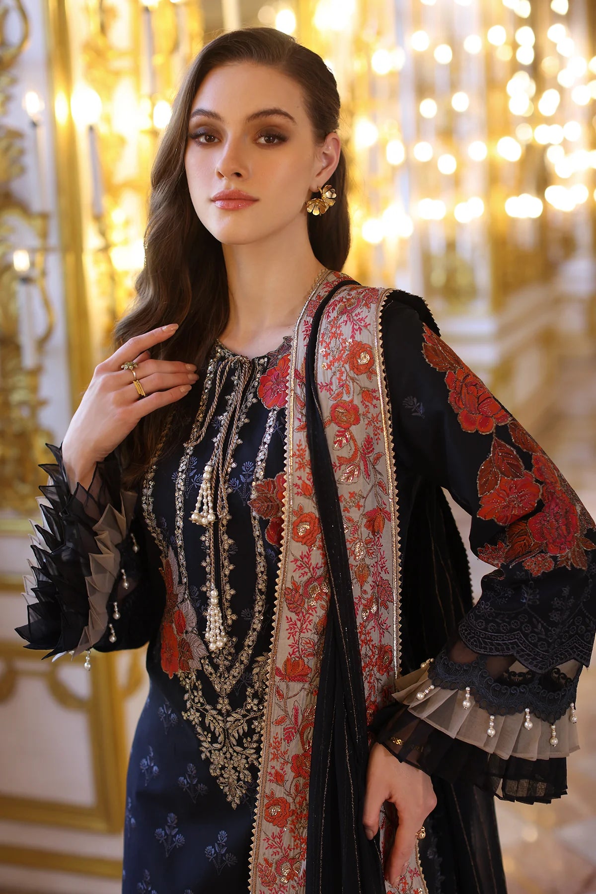 CT5-04 -Premium Chiffli Lawn Shalwar Kameez '25 By-Charizma