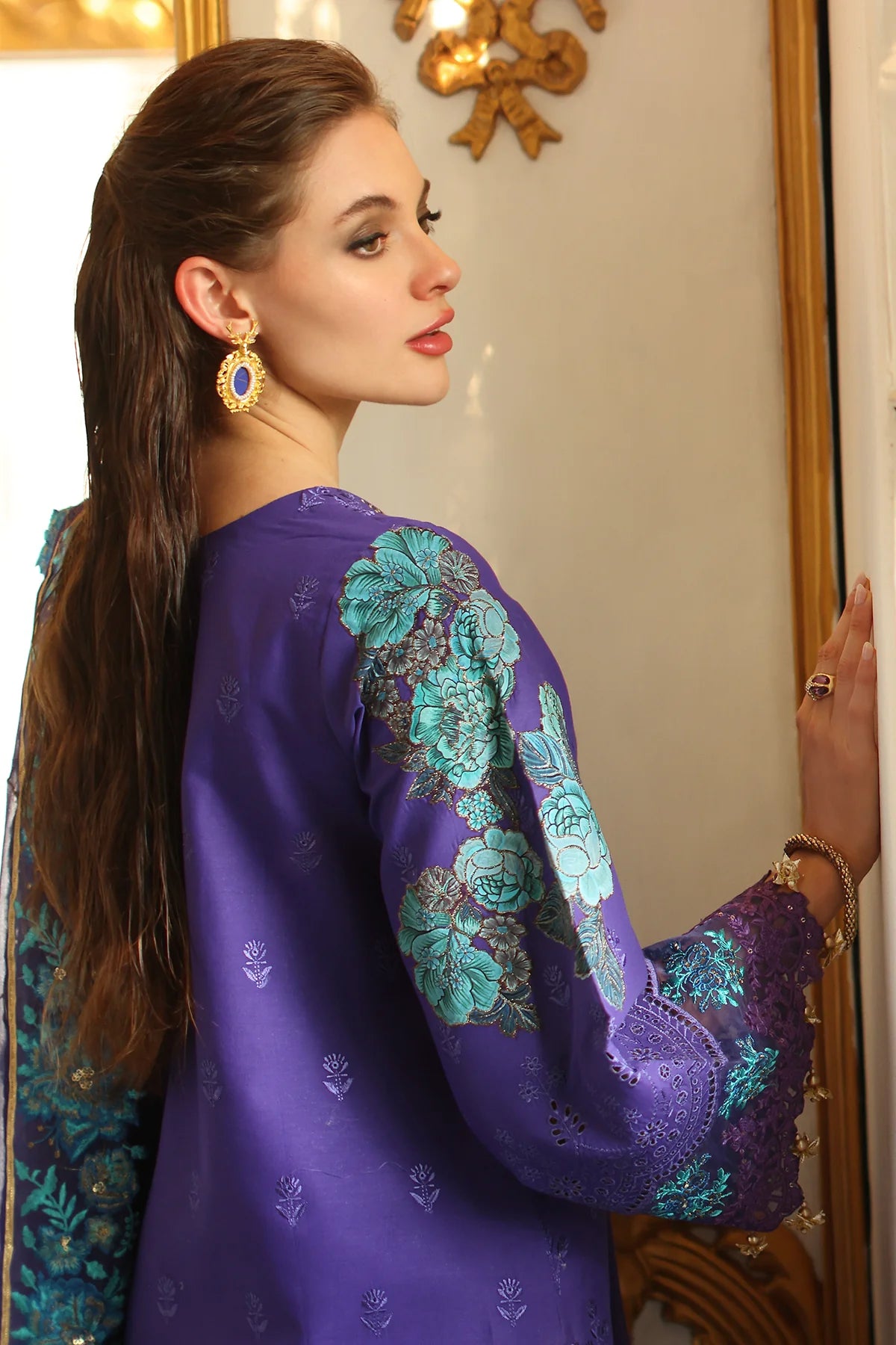 CT5-06 -Premium Chiffli Lawn Shalwar Kameez '25 By-Charizma