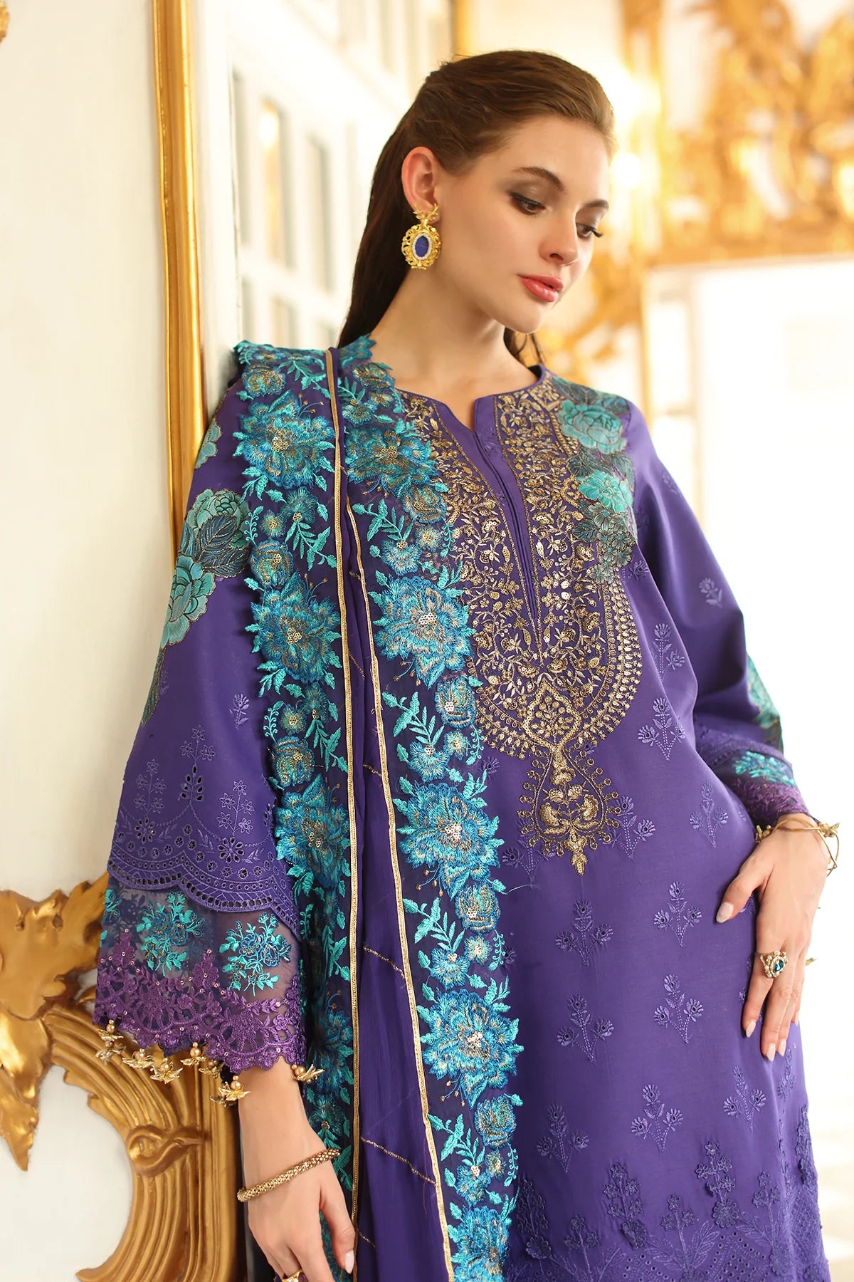 CT5-06 -Premium Chiffli Lawn Shalwar Kameez '25 By-Charizma