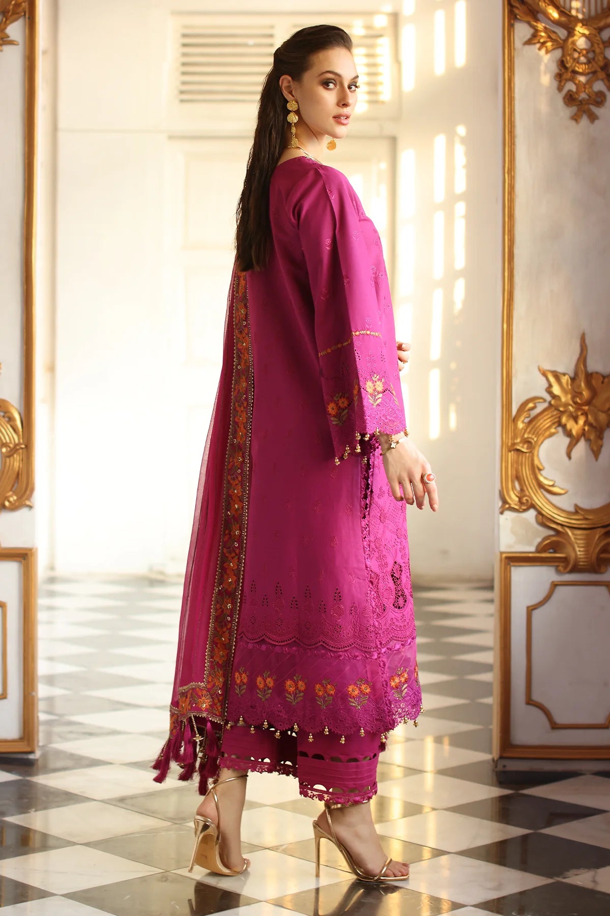 CT5-07 -Premium Chiffli Lawn Shalwar Kameez '25 By-Charizma