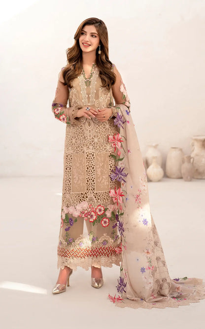Carnation (AZL25-09)- Azalia Summer Lawn'25 Ensemble