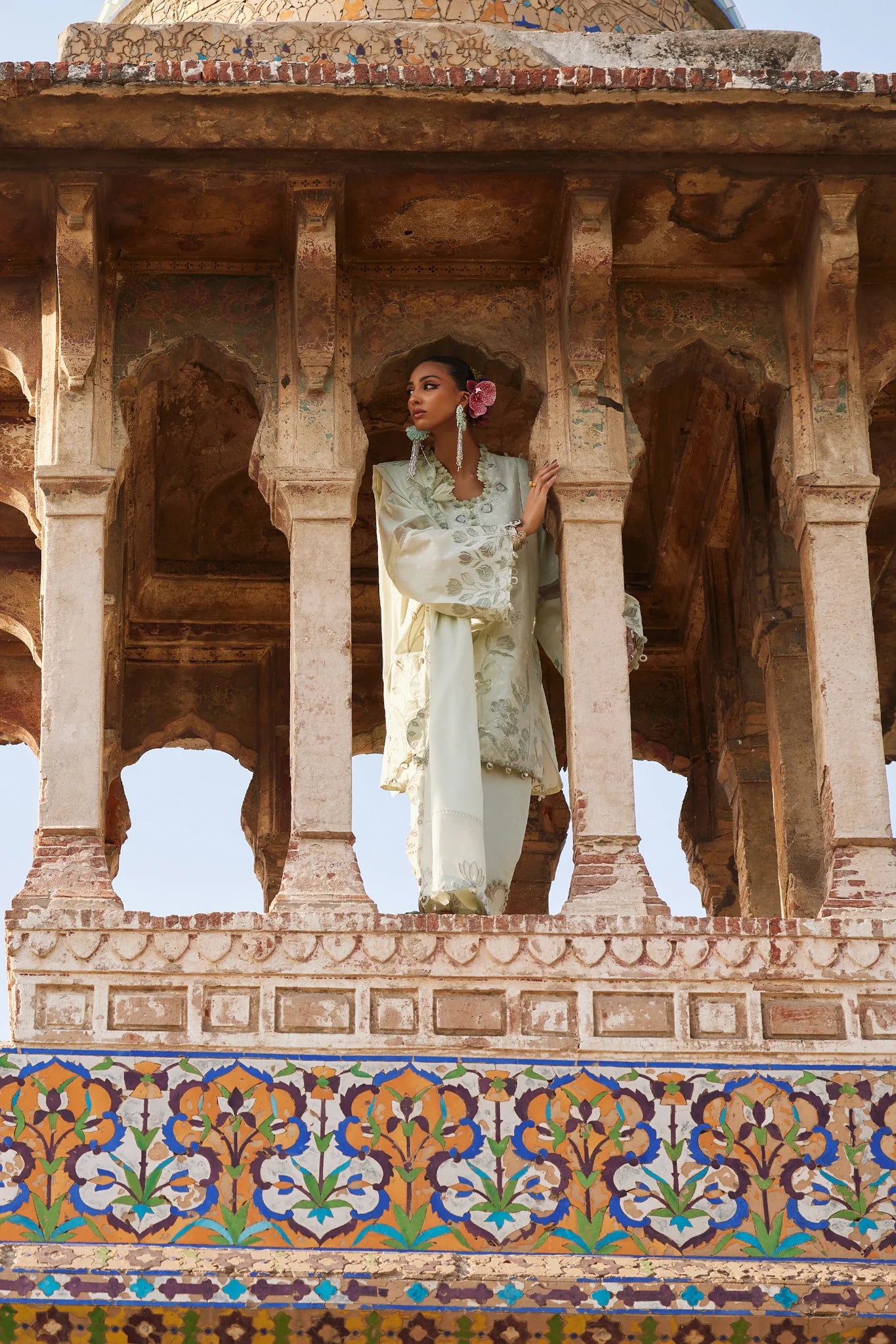 Celestine 05-A- Introducing Whispers of Moonlight Lawn Suit By-Elan