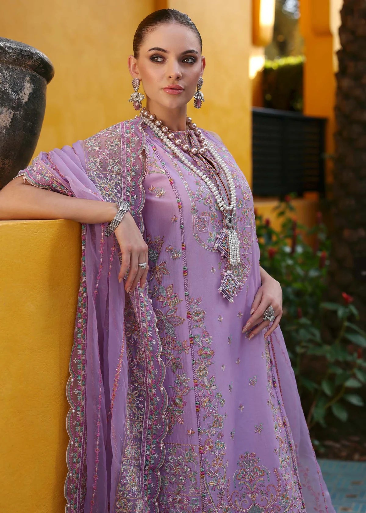 Celia- Elysia Luxury Lawn’25 Ensemble By- Kanwal Malik