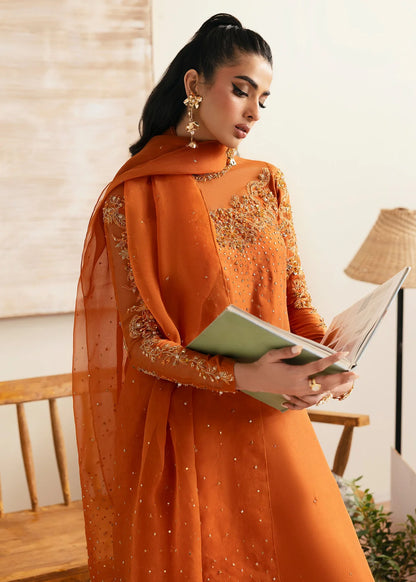 Celina-Desinger Shirt and Flared Pants with Intricate Hand Embellishments By-Kanwal Malik