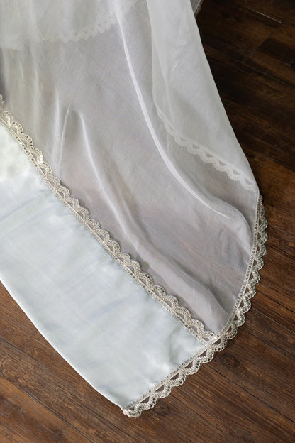 Chandani-Elegant Light Grey Embroidered Pakistani Formal Wear for Women