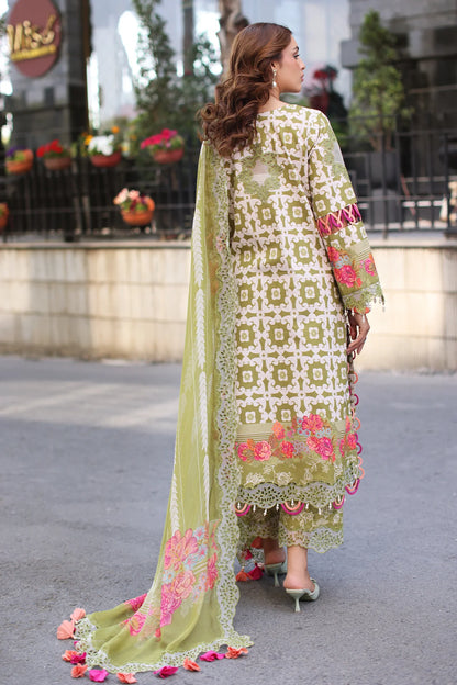 Charizma Stitched Lawn Suit CC5-27 – Sage Green 3PC