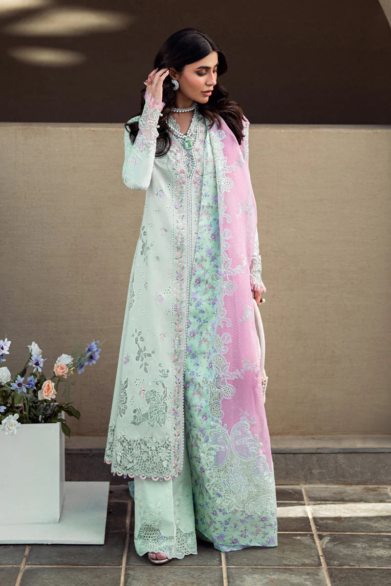 Chloe- Pakistani Designer Lawn Outfit By-Qalamkar