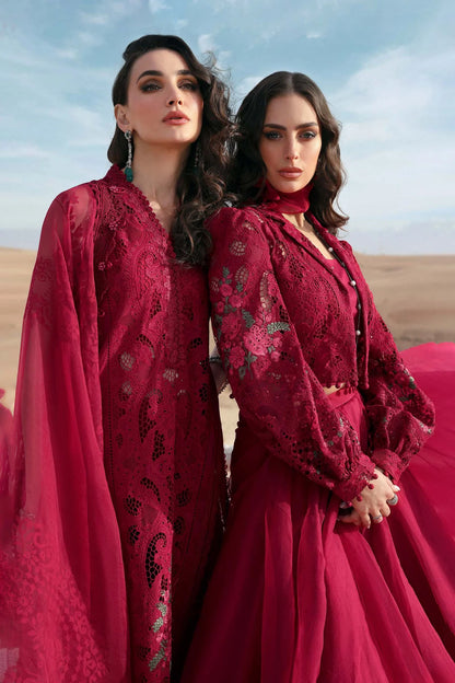 D-2504-A- Embroidered  Lawn Suit By- Maria B