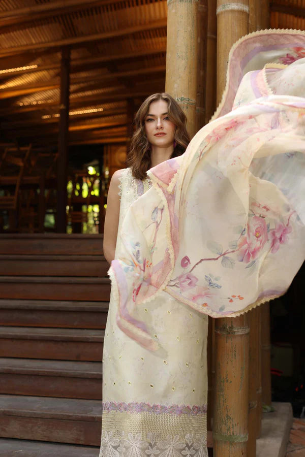 D9-A- Lemon Noor Eid Luxe Printedkari Outfit By- Saadia Asad