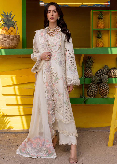 DAHLIA-A- Ivory Lawn '25 Ensemble By- Saira Shakira
