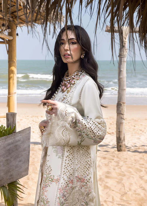 DAHLIA-A- Ivory Lawn '25 Ensemble By- Saira Shakira