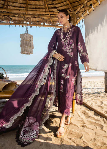 DAHLIA-B- Grape Lawn '25 Ensemble By- Saira Shakira