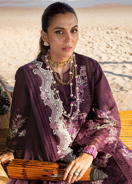 DAHLIA-B- Grape Lawn '25 Ensemble By- Saira Shakira