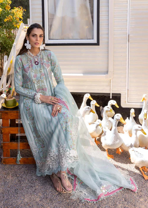 DILARA-A- Sky Lawn '25 Ensemble By- Saira Shakira