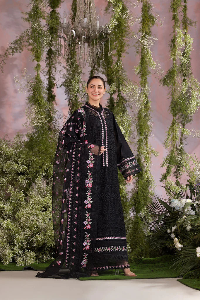 Design-11A Luxury Lawn Ensemble 2025 By- Sobia Nazir