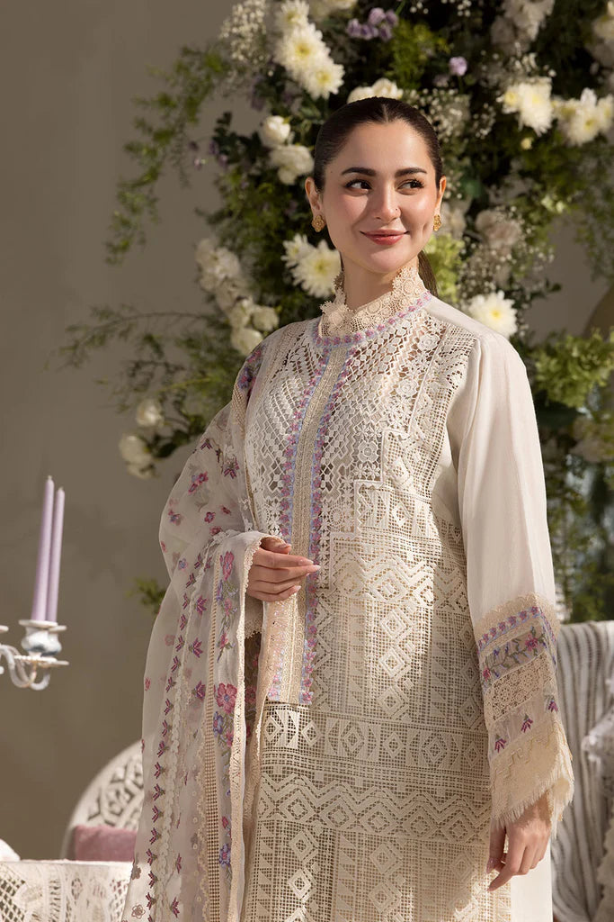 Design-11B Luxury Lawn Ensemble 2025 By- Sobia Nazir