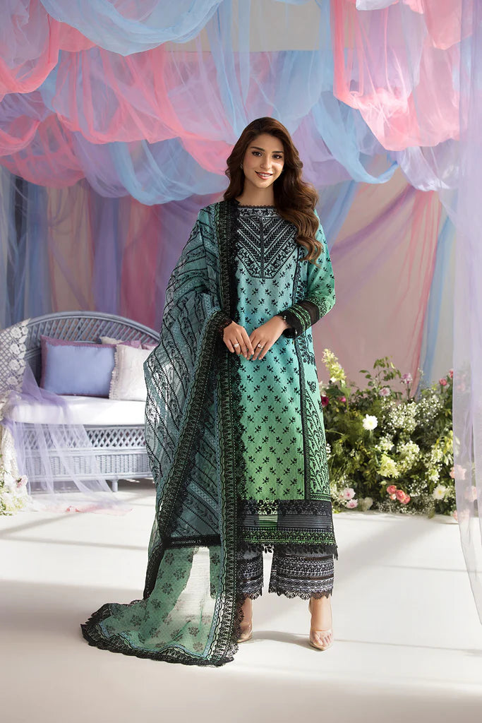 Design-12A Luxury Lawn Ensemble 2025 By- Sobia Nazir