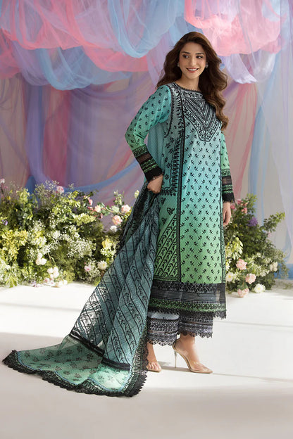 Design-12A Luxury Lawn Ensemble 2025 By- Sobia Nazir