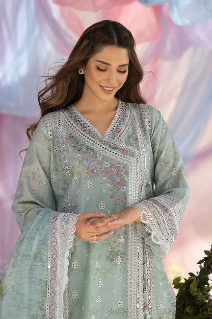 Design-13A Luxury Lawn Ensemble 2025 By- Sobia Nazir