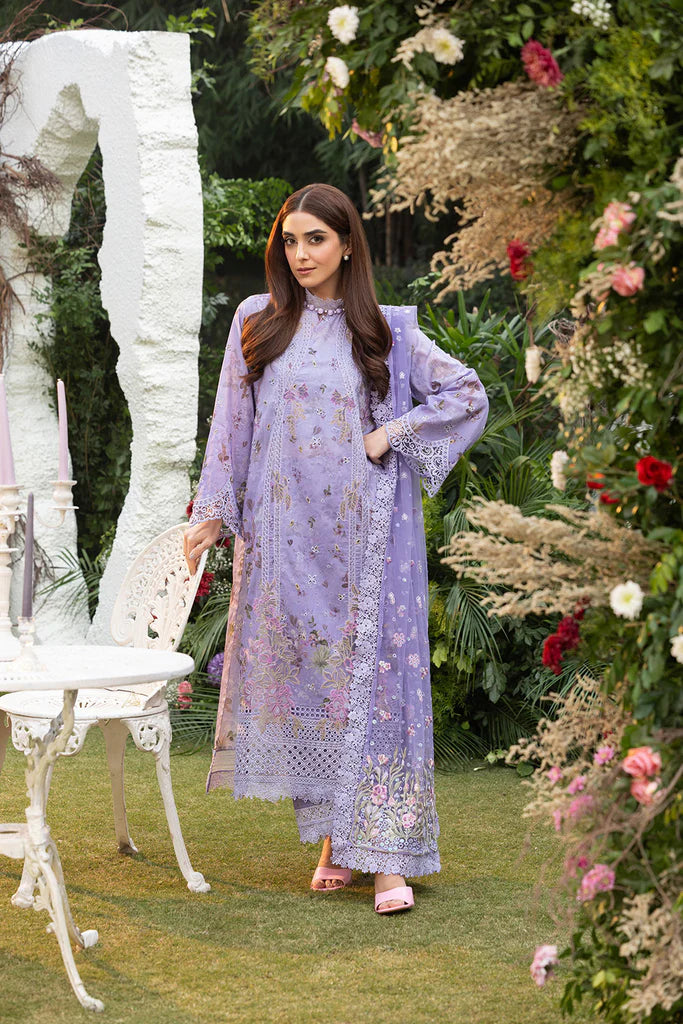 Design-15A Luxury Lawn Ensemble 2025 By- Sobia Nazir