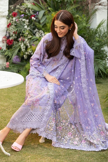 Design-15A Luxury Lawn Ensemble 2025 By- Sobia Nazir