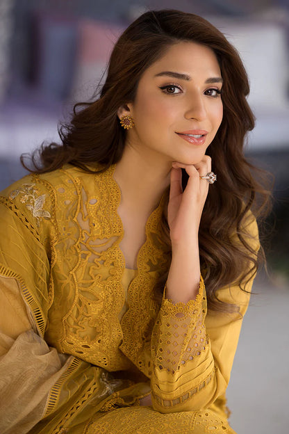 Design-1A Luxury Lawn Ensemble 2025 By- Sobia Nazir