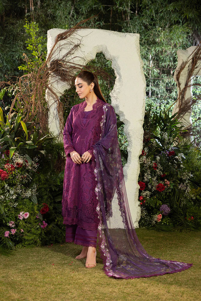 Design-2B Luxury Lawn Ensemble 2025 By- Sobia Nazir