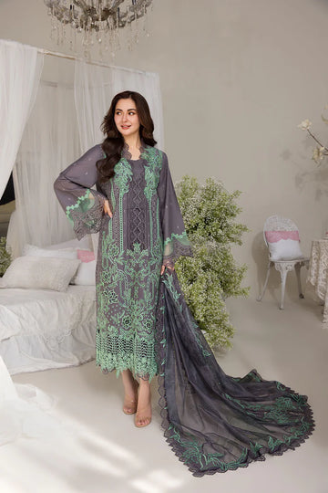 Design-3B Luxury Lawn Ensemble 2025 By- Sobia Nazir