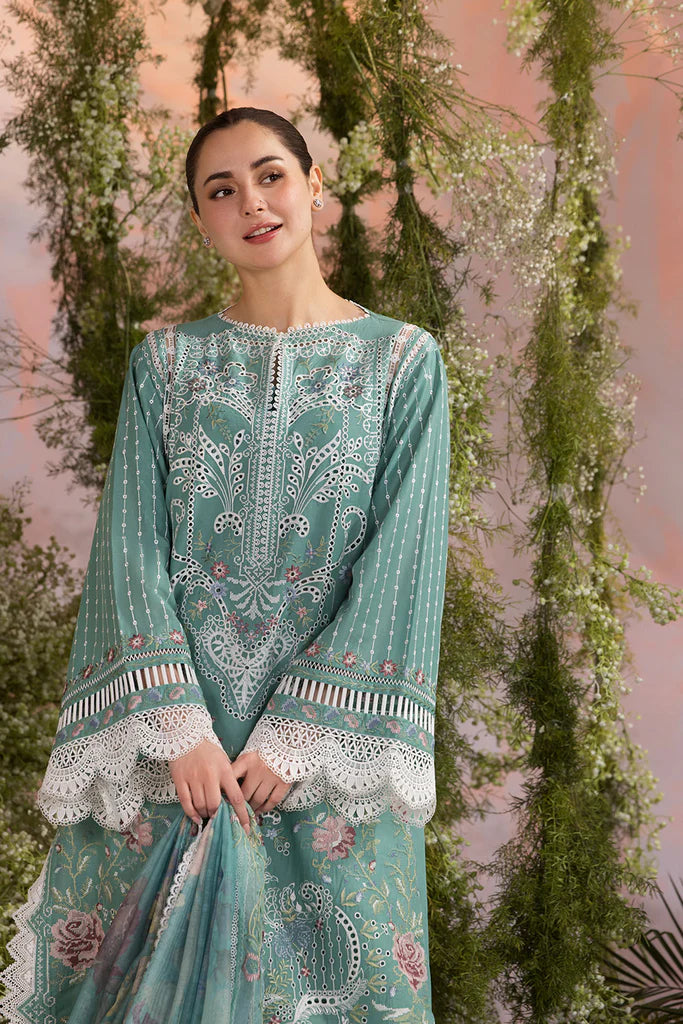 Design-5B Luxury Lawn Ensemble 2025 By- Sobia Nazir