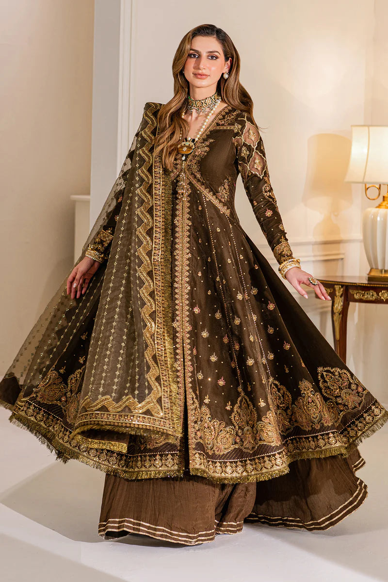 Elegant embroidered dresses for weddings and festive occasions