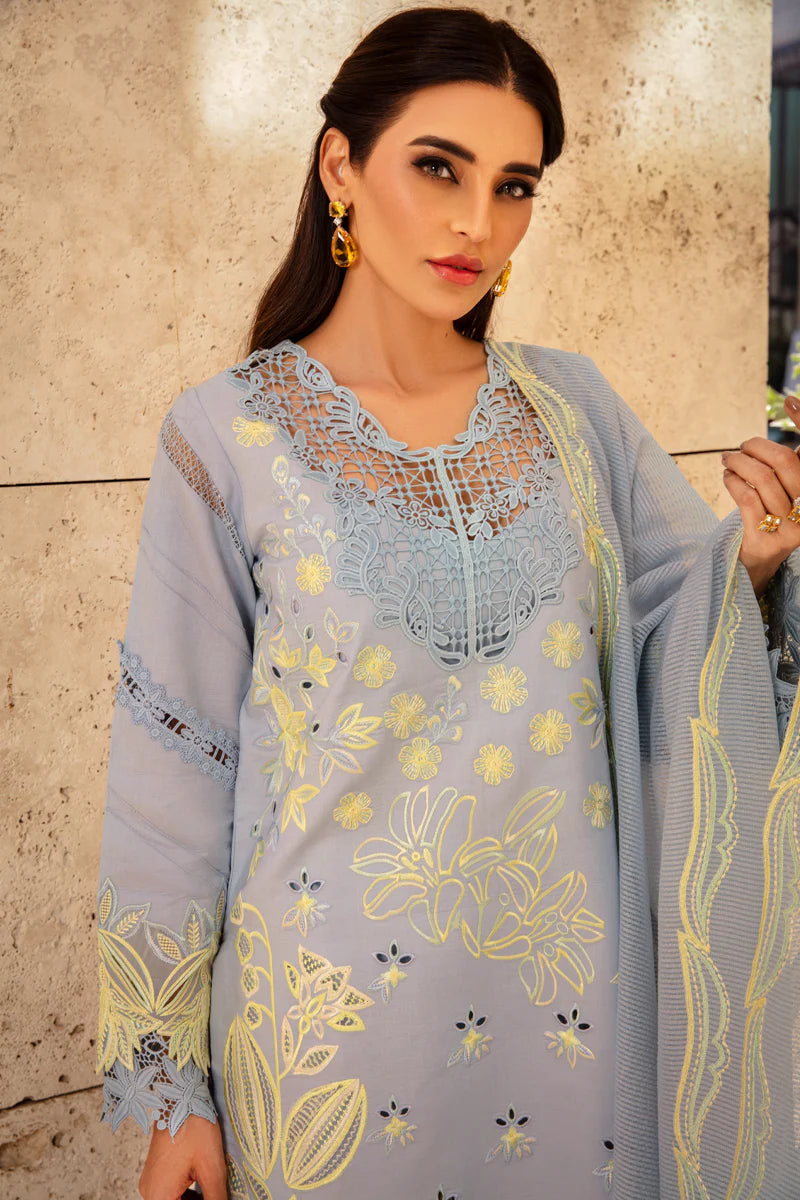 Elnaz- Pakistani Premium Lawn Suit '25 By- Rang Rasiya