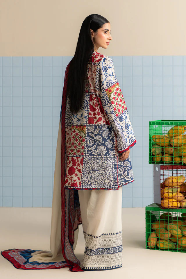 Elra-8A Coco by Zara Shahjahan lightweight summer lawn outfit