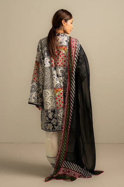 Elra-8B Coco by Zara Shahjahan ready-to-stitch lawn suit
