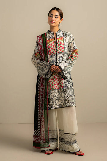 Elra-8B Coco by Zara Shahjahan ready-to-stitch lawn suit
