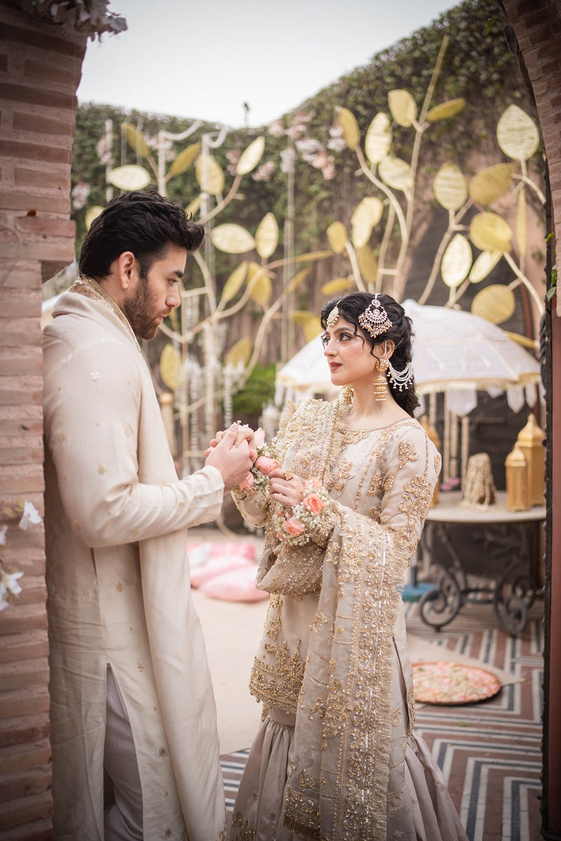 Eternal Charm - Bridal Gharara Dress