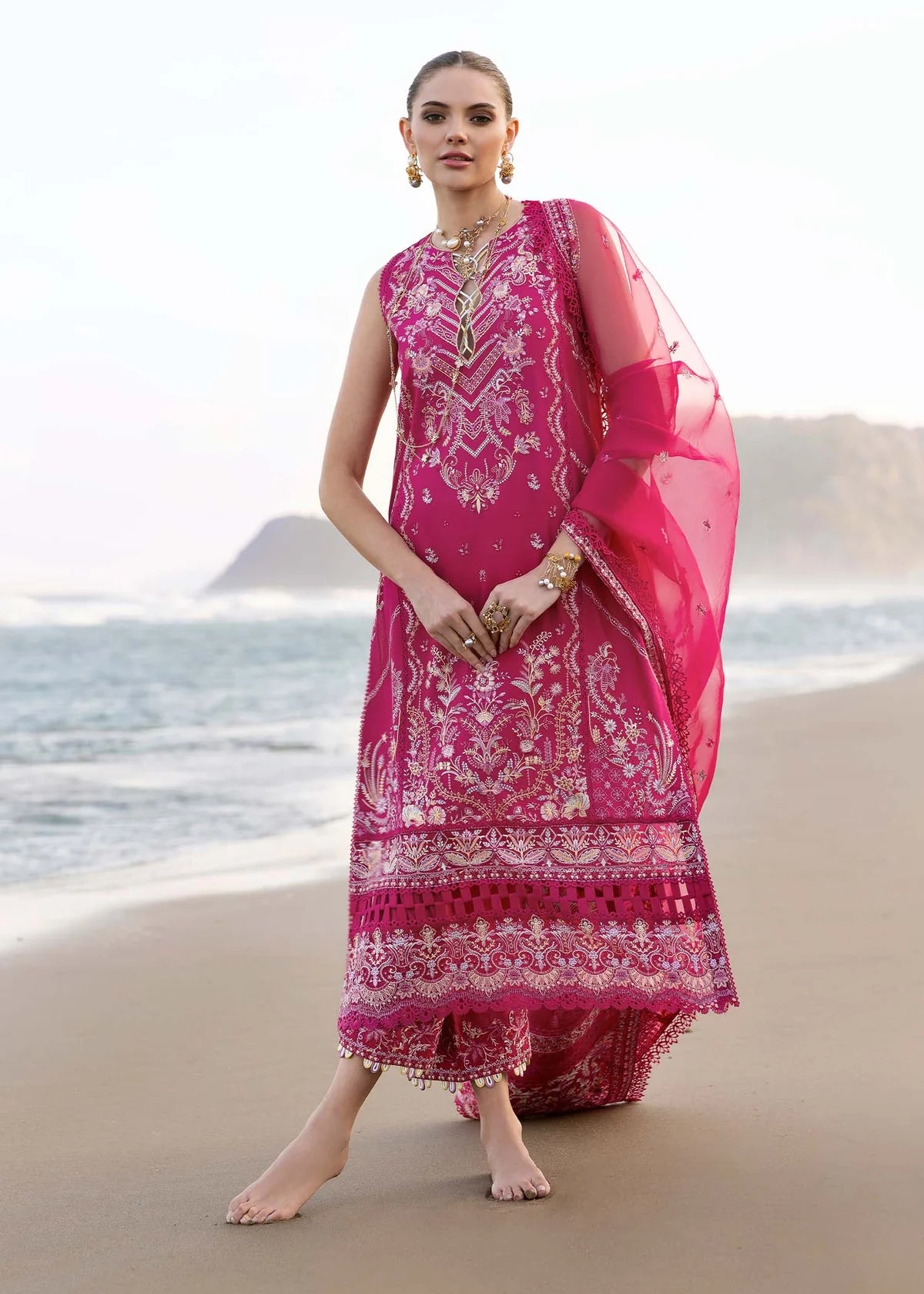 Evaline- Elysia Luxury Lawn’25 Ensemble By- Kanwal Malik