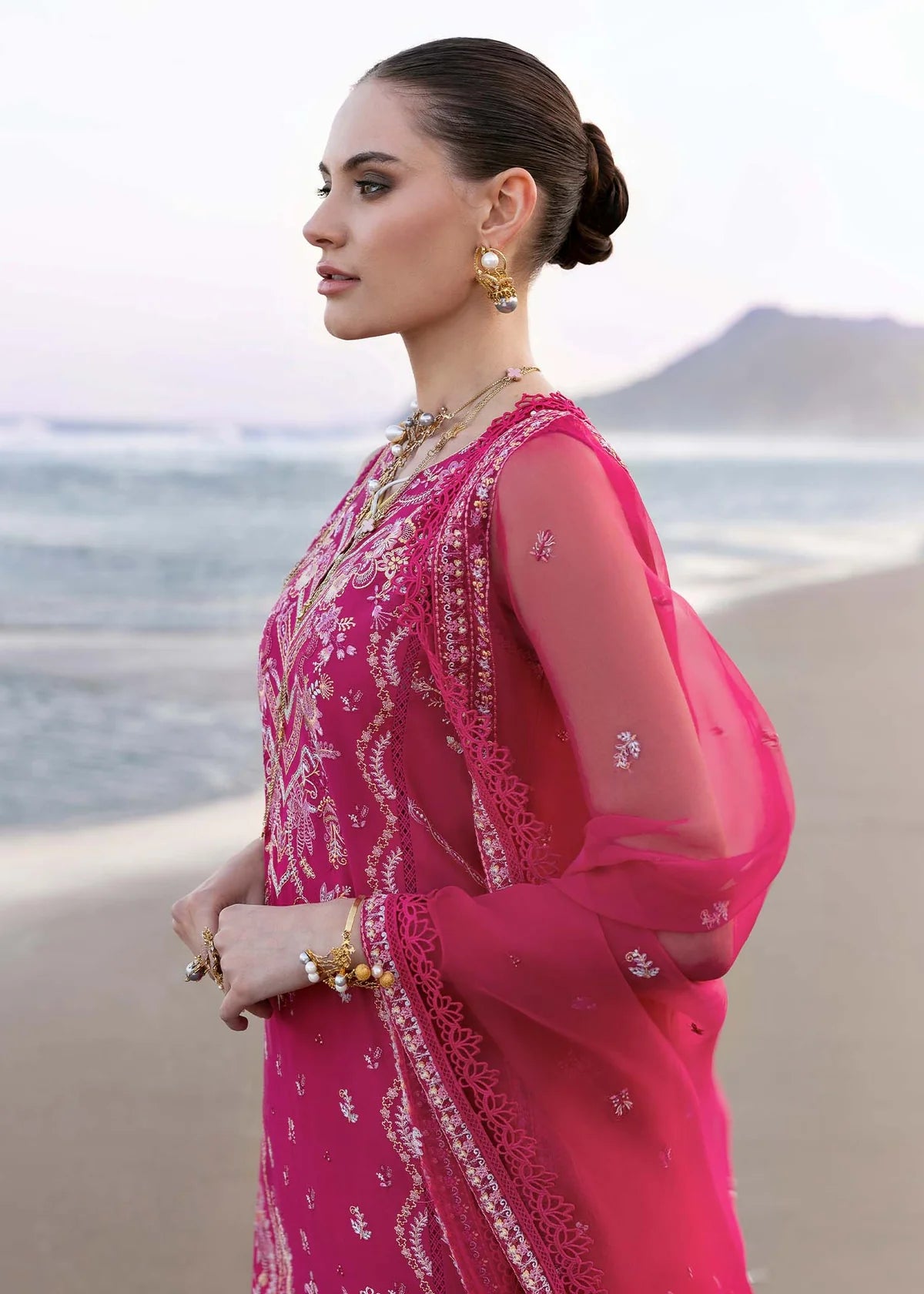 Evaline- Elysia Luxury Lawn’25 Ensemble By- Kanwal Malik