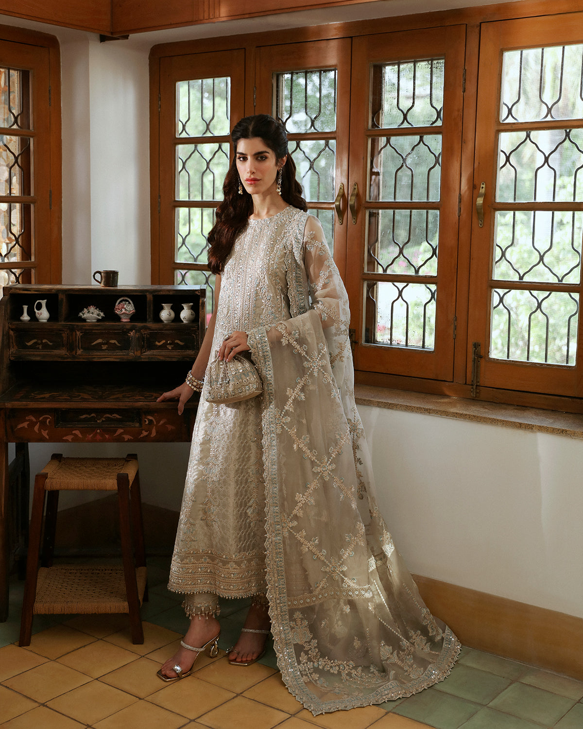 Faiza Saqlain - Mehermah Damaris Luxe Pakistani Formals 24