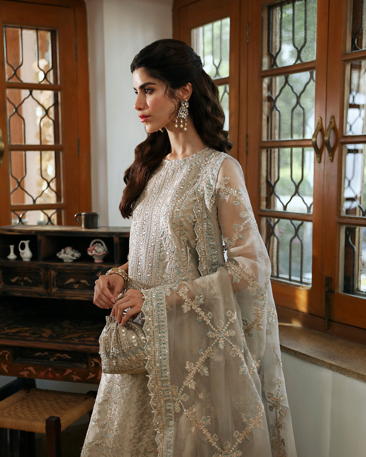 Faiza Saqlain - Mehermah Damaris Luxe Pakistani Formals 24